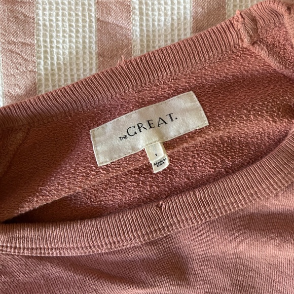 The Great College Sweatshirt and Sweatpants In Rosette - Picture 4 of 5